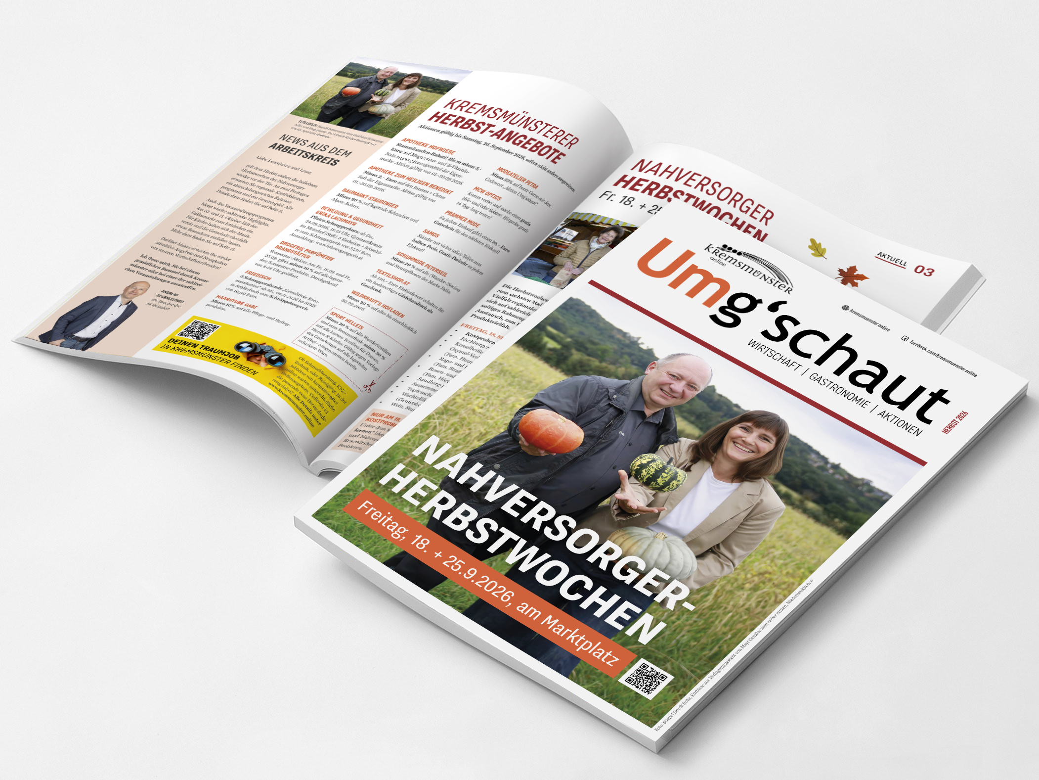 DAS NEUE UMG'SCHAUT IST DA!