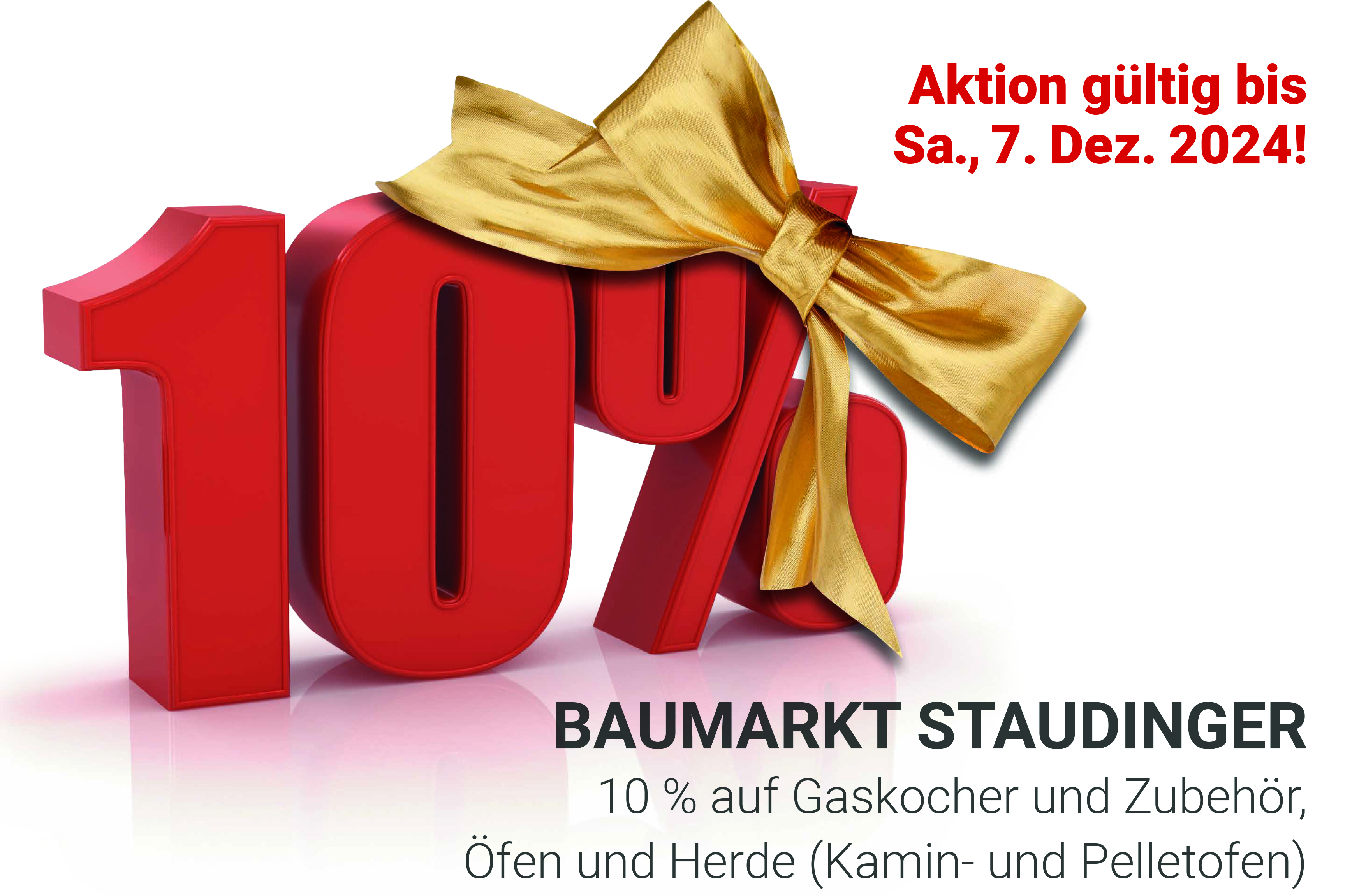 10 % Baumarkt Staudinger